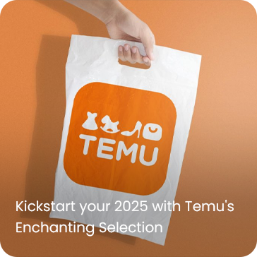 Kickstart your 2025 with Temu's Enchanting Selection